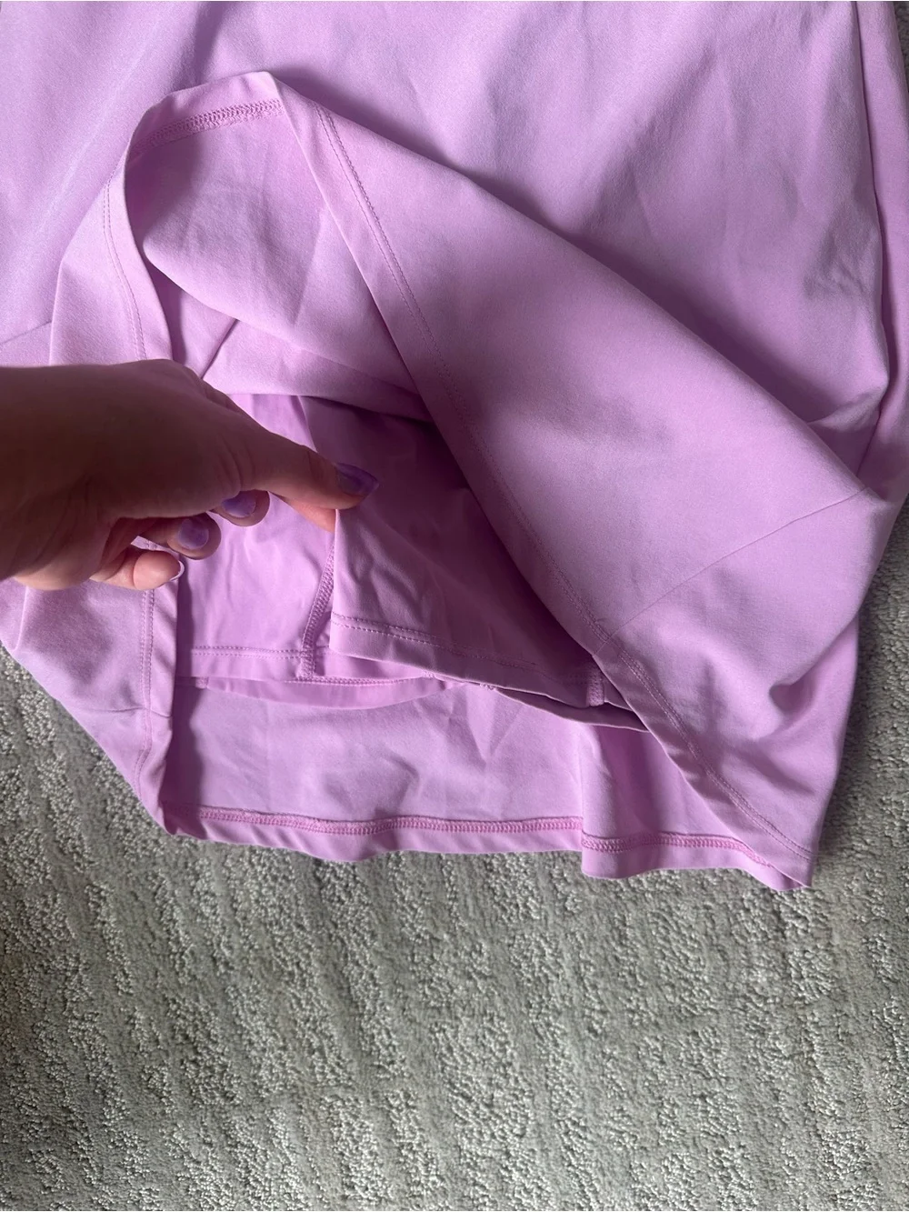 Pink One-Shoulder Athletic Dress